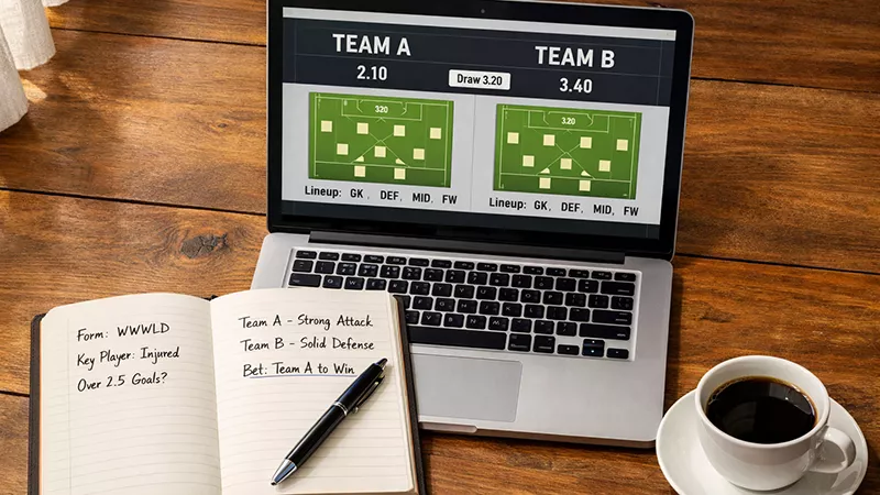 Tipos de mercados de apuestas de fútbol: 1X2, Over/Under y hándicap asiático